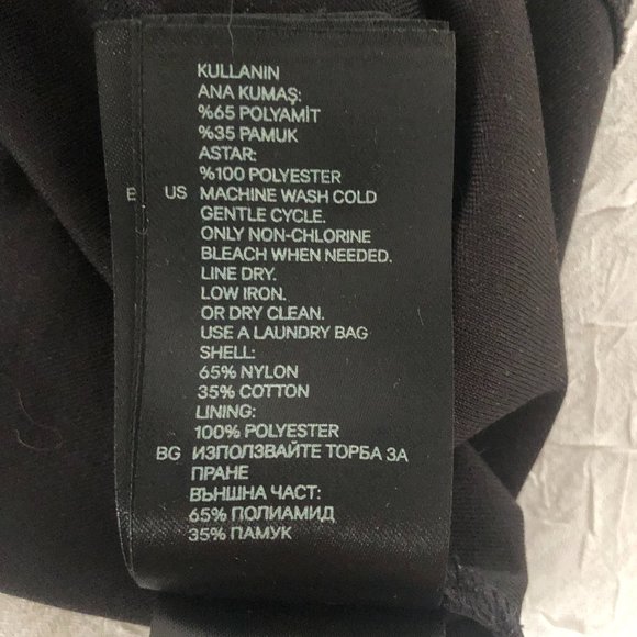 Divided by H&M Black Lace Sheer Bodycon Party Quarter Sleeve Mini Dress (Size M) - Picture 11 of 16